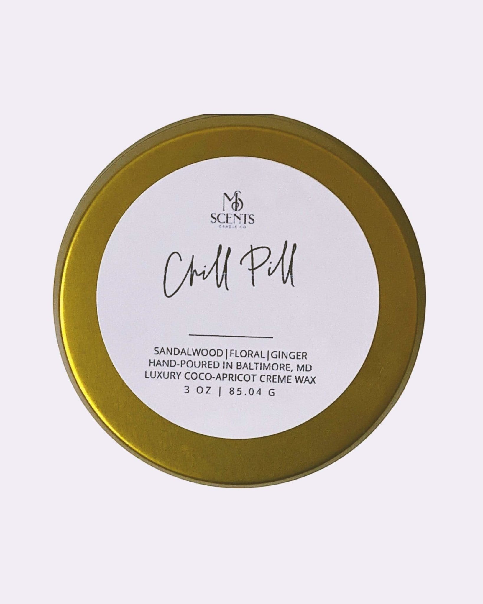 Chill Pill - MS Scents Candle Co.